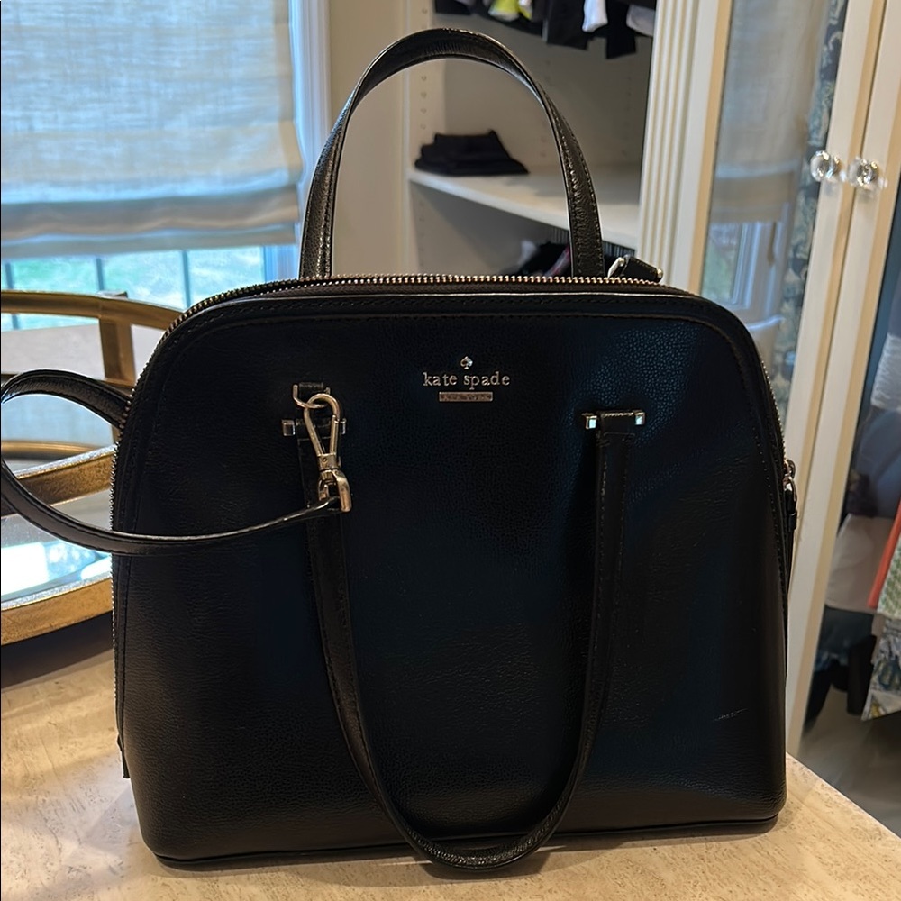 Kate Spade Black Leather Handbag